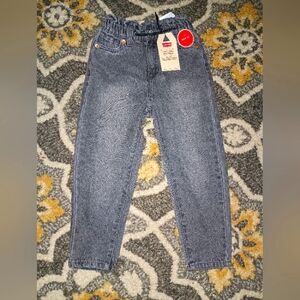 Levi's High Loose Paper Bag Jeans High Rise Slim Fit Drawstring Waist sz 5 NEW